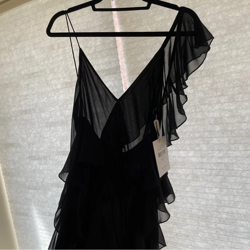 Ronny Kobo Olivialle Draped Maxi Gown - Picture 13 of 16
